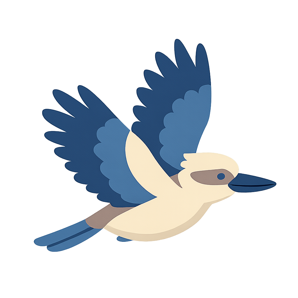 Kookaburra illustration